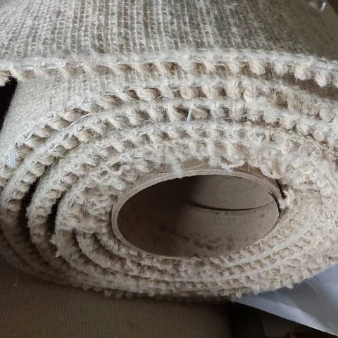 ROLL OF QUALITY BEIGE CARPET APPROXIMATELY 4M × 4.27M