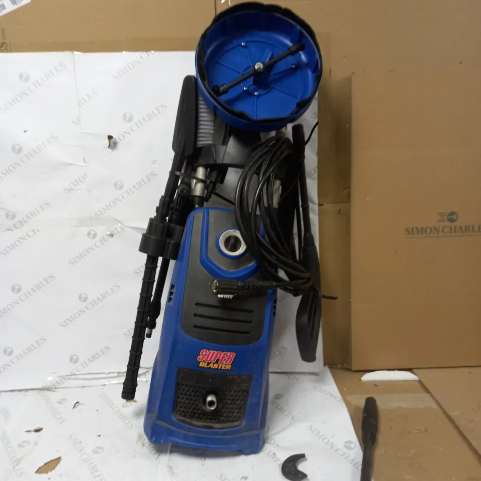 WOLF SUPER BLASTER PRESSURE WASHER BLUE - COLLECTION ONLY