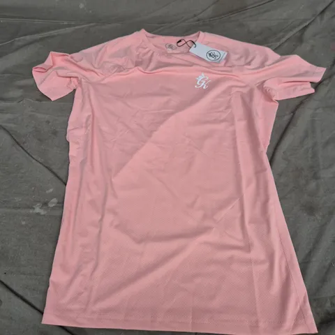 GK ENERGY TEE – LIGHT PINK T-SHIRT, SIZE M (UK M / US M / EU 48)