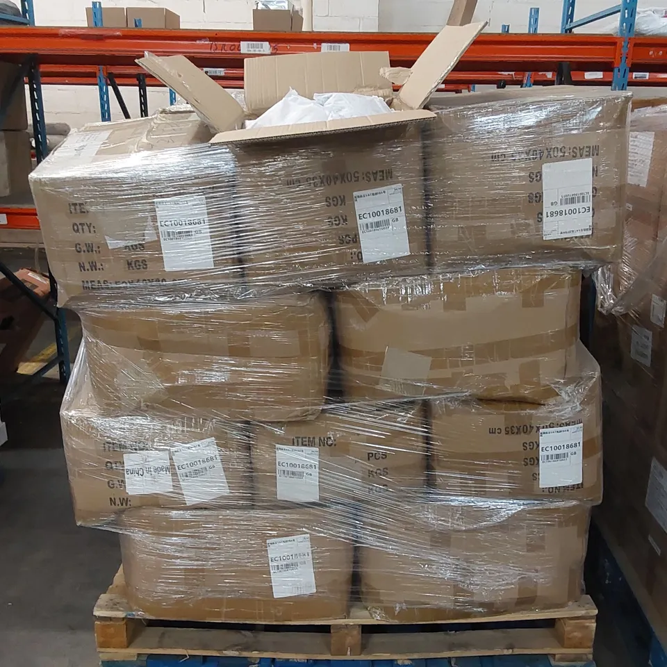 PALLET OF LARGE QUANTITY OF TASSEL GLASS BEAD CURTAINS 