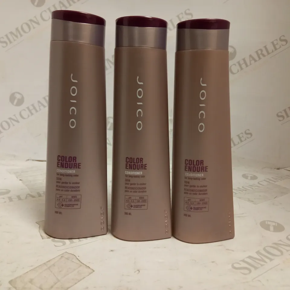 LOT OF 12 JOICO COLOUR ENDURE CONDITIONER (12 X 300ML)