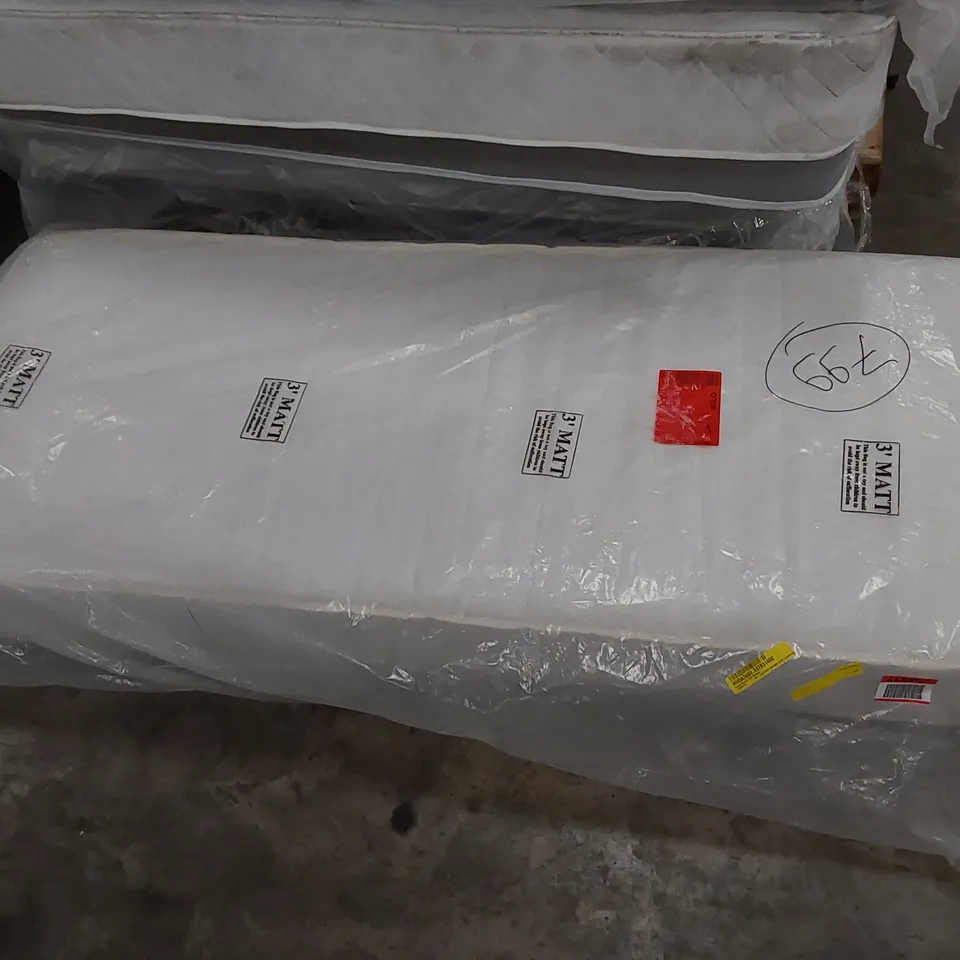 QUALITY BAGGED POCKET SPRING 1500 MATTRESS SINGLE