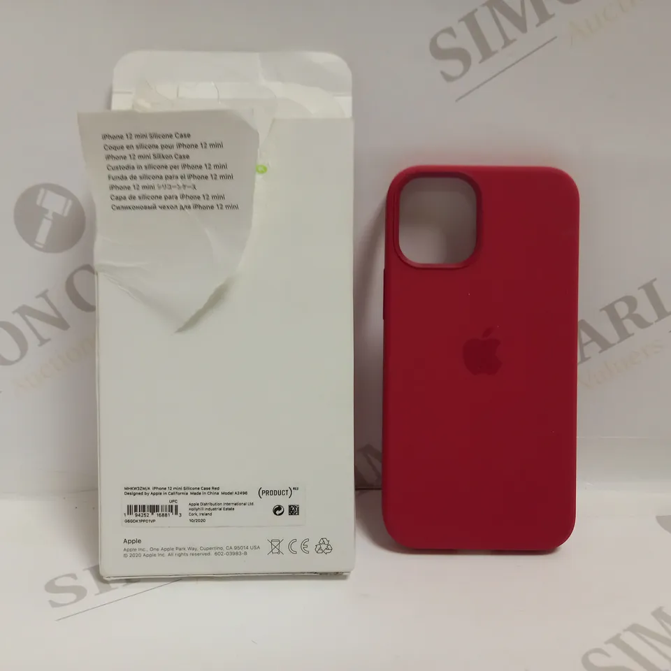 APPLE IPHONE 12 MINI SILICONE CASE WITH MAGSAFE RRP £49