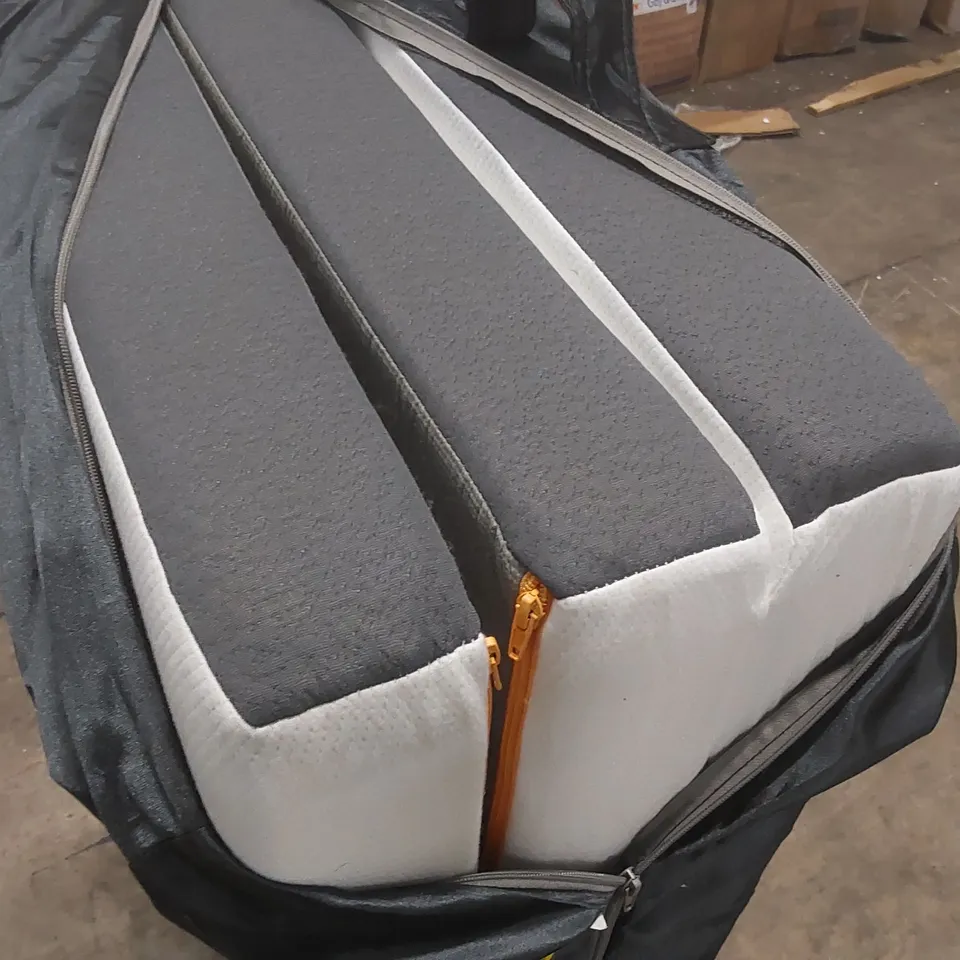 QUALITY BAGGED SLEEPYCASTLE FOLDABLE 10CM GFW FOAM MATTRESS - 4' SMALL DOUBLE