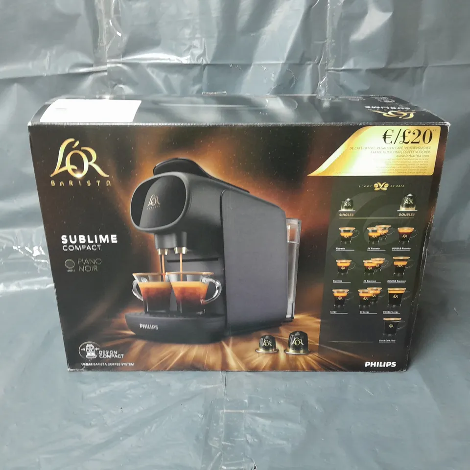 BOXED PHILIPS LOR BARISTA COFFEE MACHINE  RRP £104