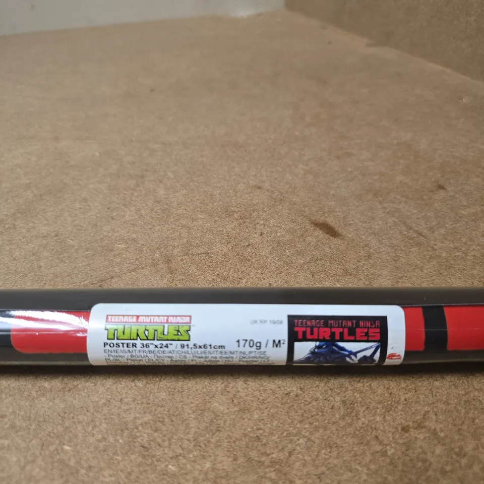 TEENAGE MUTANT NINJA TURTLES POSTER – 36 X 24 INCHES (91.5 X 61 CM) IN TUBE