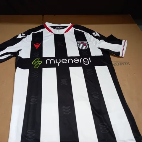 GRIMSBY TOWN F.C. MATCHDAY HOME SHIRT - M