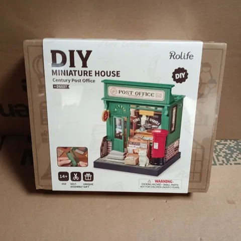 SEALED ROLIFE DIY MINIATURE HOUSE – CENTURY POST OFFICE MODEL KIT, BOXED