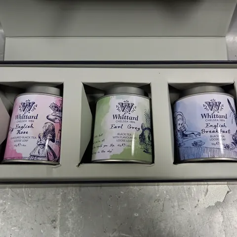 BOXED WHITTARD LOOSE LEAF BLACK TEA GIFT BOX SELECTION 