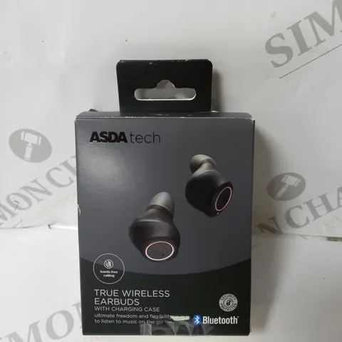 BOXED SEALED TRUE WIRELESS BLUETOOTH EARBUDS WITH CHARGING CASE