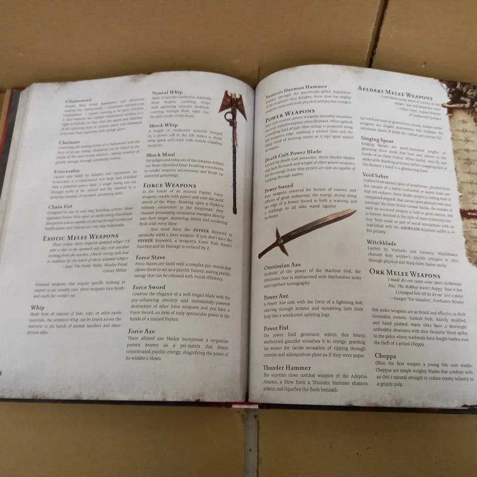 WARHAMMER 40000 WRATH & GLORY RULEBOOK
