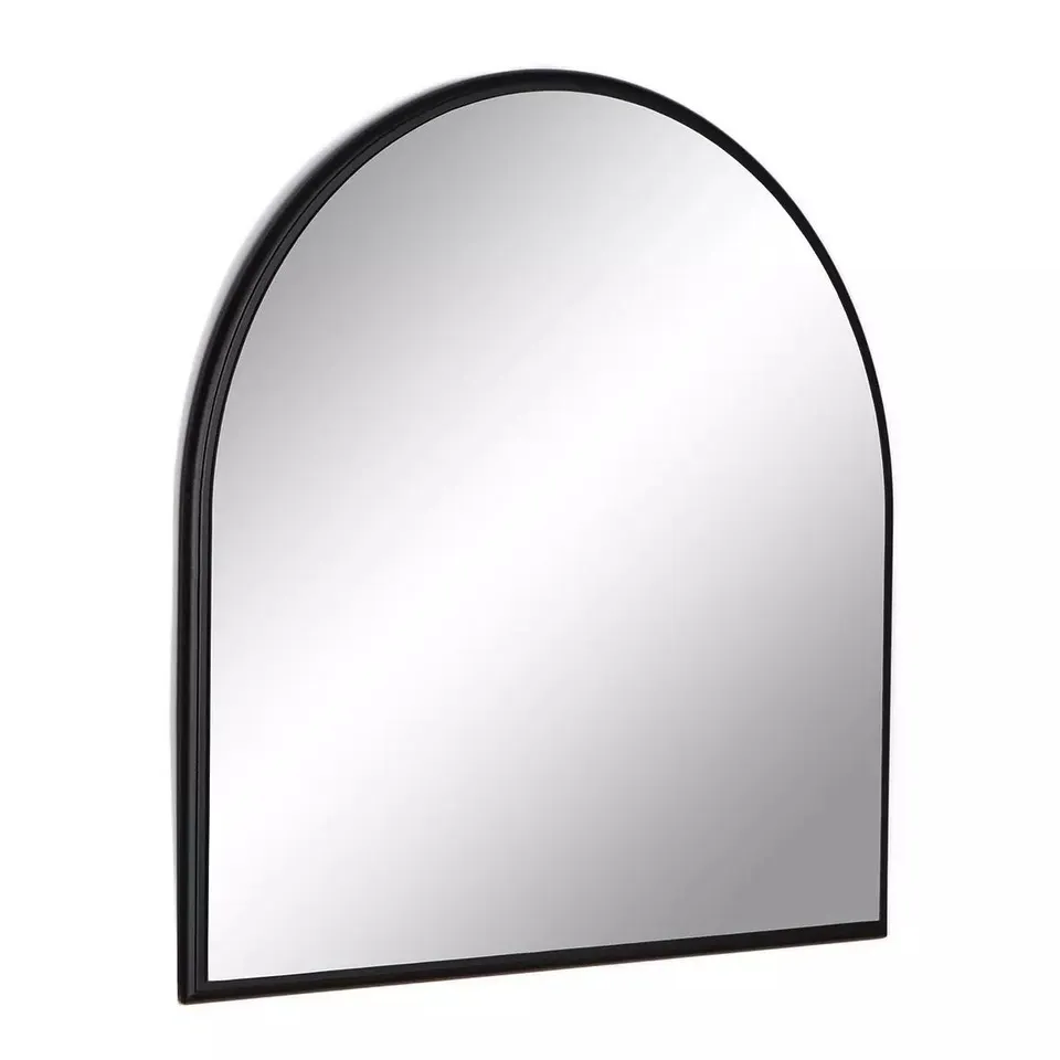 BRENO BLACK ARCH MIRROR - COLLECTION ONLY