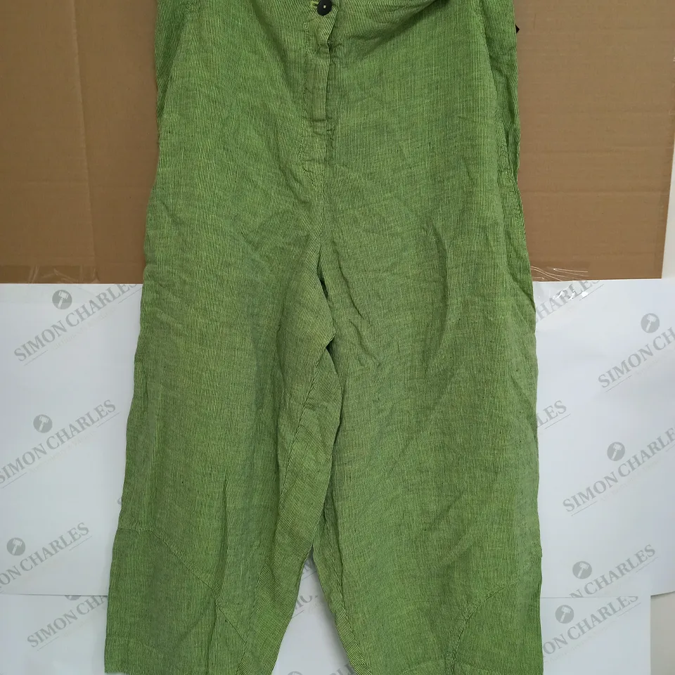 OSKA VERANTI TEXTURED PANTS IN GREEN - SIZE 3