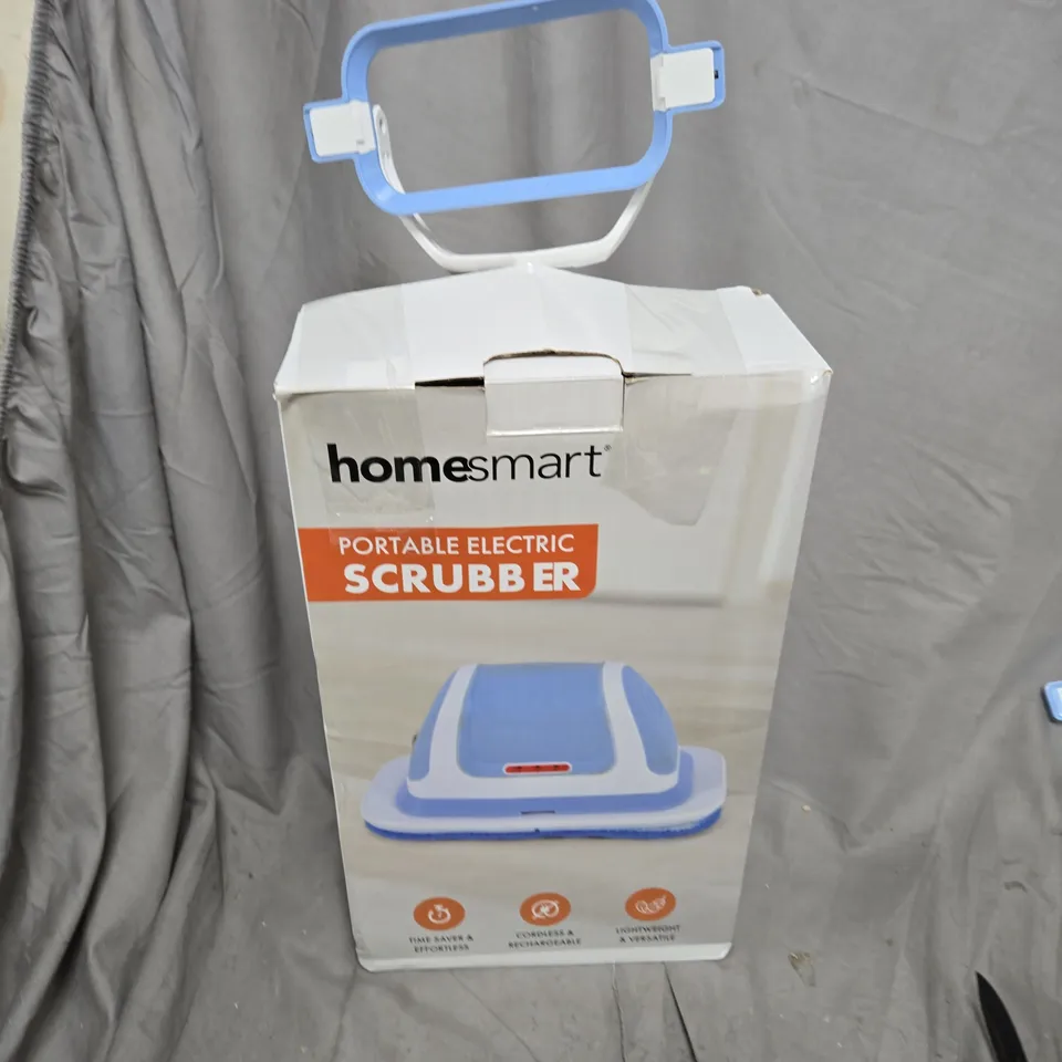 BOXED HOMESMART PORTABLE ELECTRIC SCRUBBER