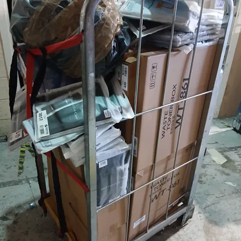 CAGE OF ASSORTED PRODUCTS TO INCLUDR; TABLET PROTECTIVE CASES, TONER CARTRIDGE AND WASTE TONER BOX