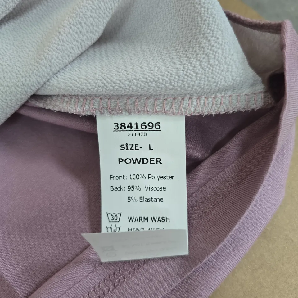 JOWIE POWDER PURPLE WOMEN'S TOP – SIZE L