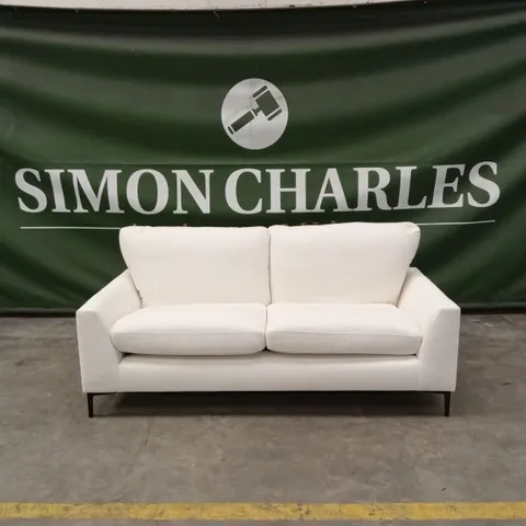 LEXI 3 SEATER SOFA, CREAM HOUSE PLUSH FABRIC