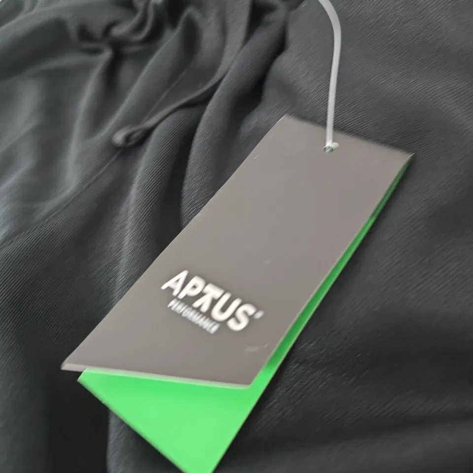 APTUS PERFORMANCE TRACKPANTS – BLACK, WORTHING HIGH SCHOOL LOGO, UK SIZE 28/30