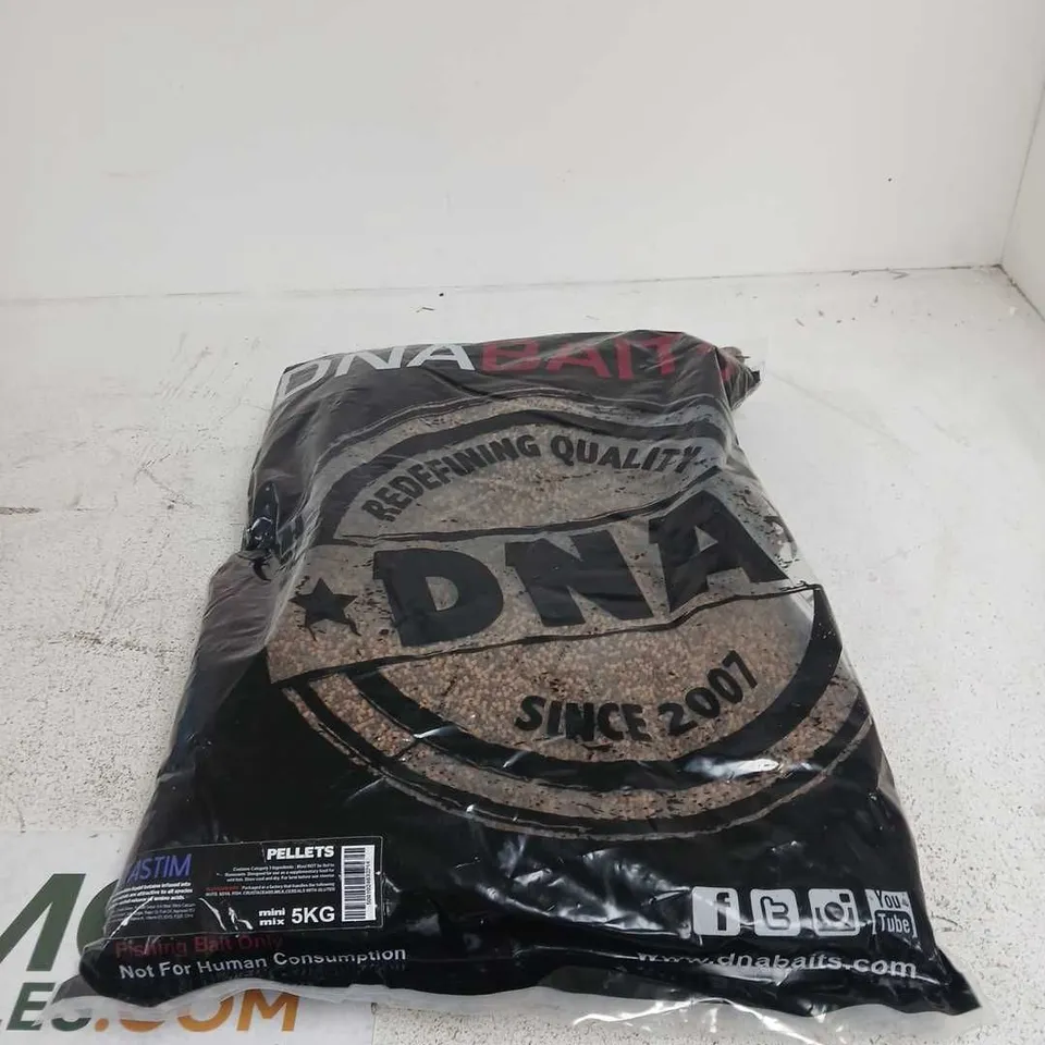 DNA BAITS PELLETS 5KG FOR FISHING