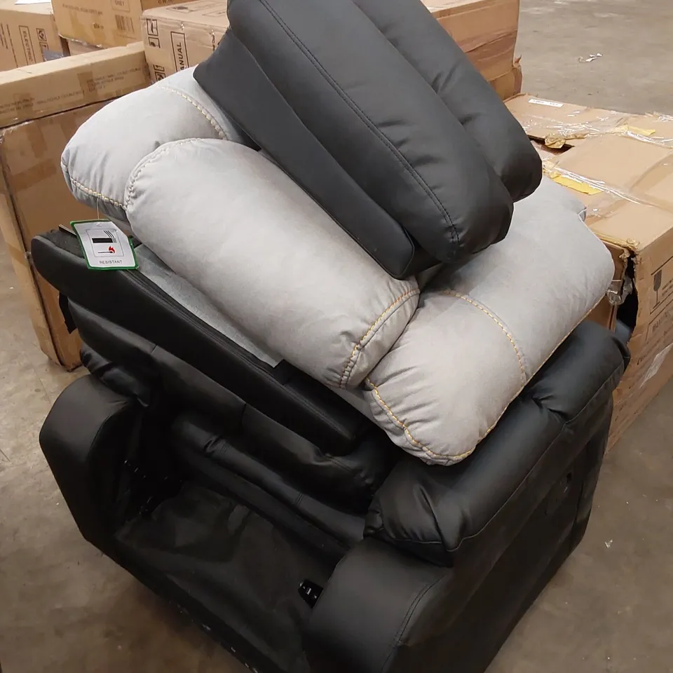 ASSORTMENT OF DESIGNER RECLINER CHAIR PARTS 