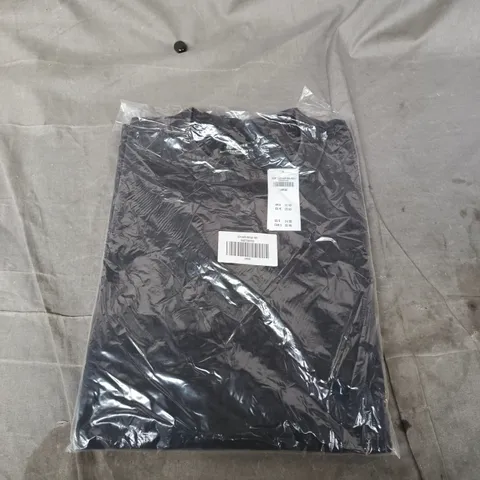 HOLLISTER HEAVYWEIGHT BOXY FIT SWEATSHIRT DARK GREY – 100% COTTON – LARGE