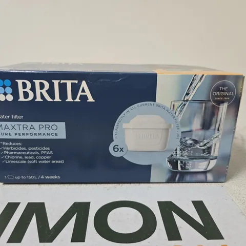 BRITA MAXTRA PRO WATER FILTER CARTRIDGES – 6-PACK