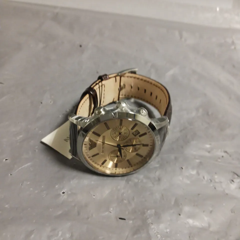 EMPORIO ARMANI CLASSIC CHRONOGRAPH QUARTZ AR2433 MEN'S WATCH