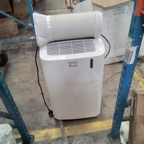 UNBOXED REFURBISHED DELONGHI PINGUINO ECO PORTABLE AIR CONDITIONER & DEHUMIDIFIER - WHITE - MODEL EM82K.1