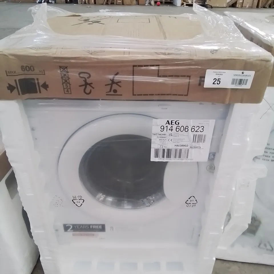 AEG L7WE74634BI 7000 PROSTEAM® CONDENSER 7 KG WASHER DRYER RRP £750