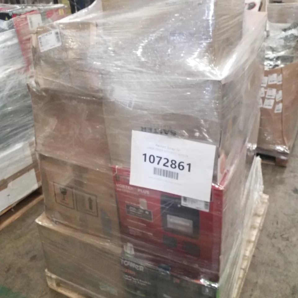 PALLET OF APPROXIMATELY 21 UNPROCESSED RAW RETURN HOUSEHOLD AND ELECTRICAL GOODS TO INCLUDE;