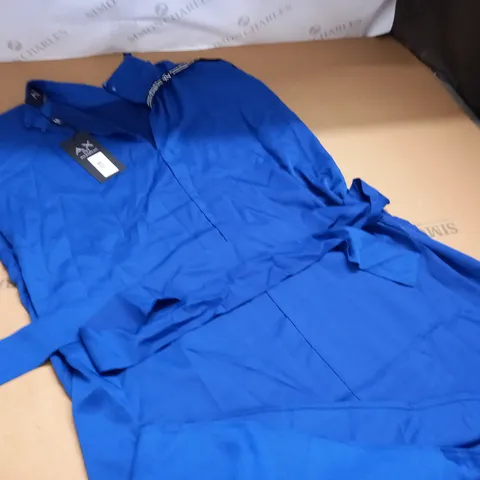AX PARIS BLUE DRESS - SIZE 14