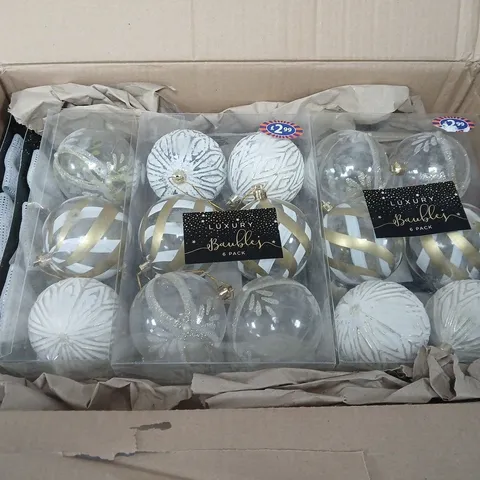 LUXURY BAUBLES 18-PACK CHRISTMAS ORNAMENT SET