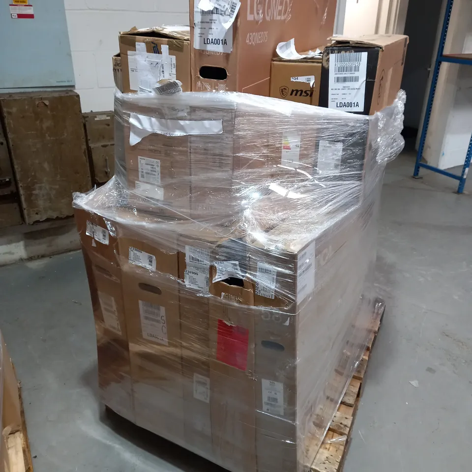 PALLET OF APPROXIMATLY 10 ASSORTED TELEVISIONS  MONITORS - COLLECTION ONLY