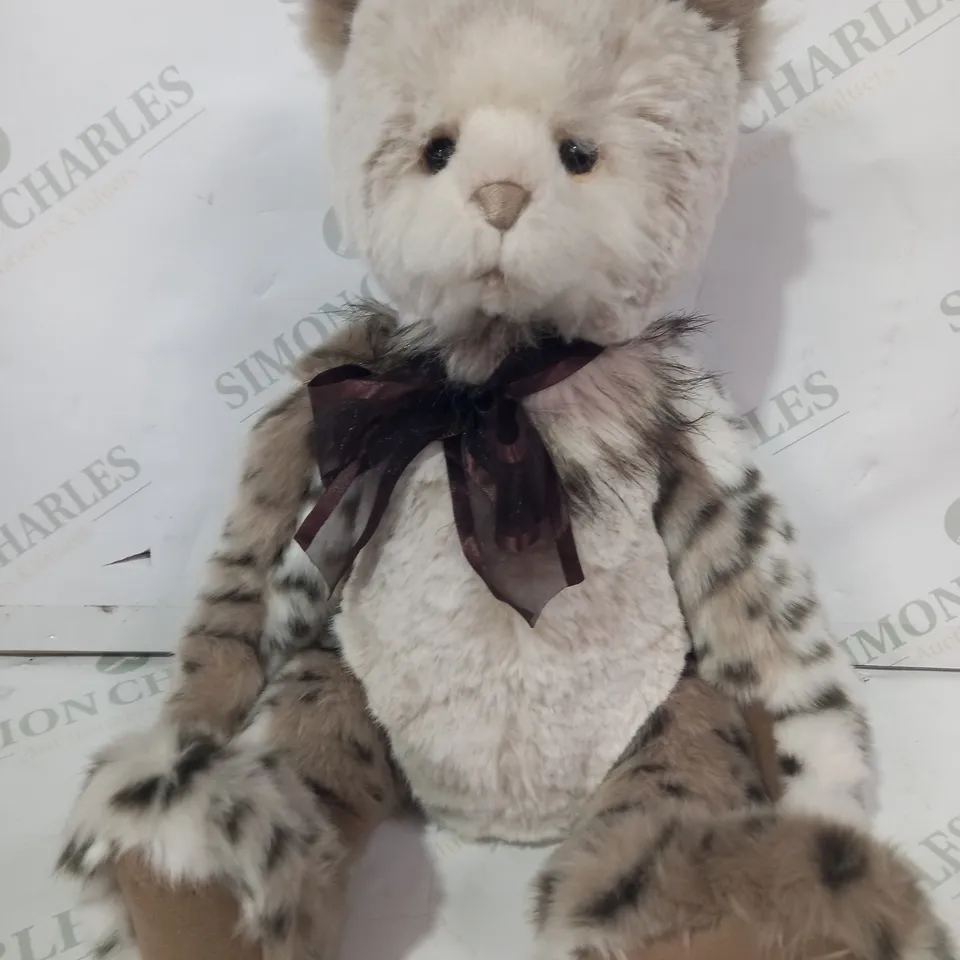 CHARLIE BEARS GENEVIEVE PLUMO COLLECTION TEDDY BEAR