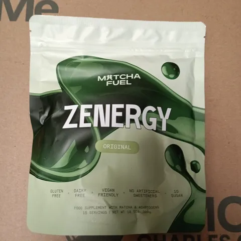 ZENERGY MATCHA FUEL ORIGINAL β FOOD SUPPLEMENT POUCH, 300 G