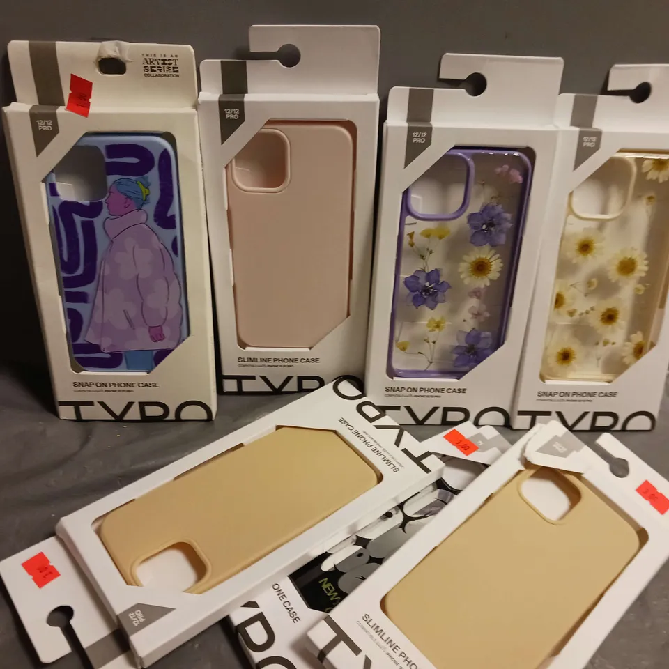 APPROXIMATELY 75 ASSORTED PHONE CASE TO INCLUDE SNAP ON PHONE CASE COMPATIBLE WITH IPHONE 12/12 PRO