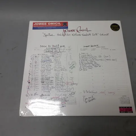 SEALED JOWEE OMCIL - SpiriTuaL HeaLinG: Bwa KaYimaN FreeDoM SuiTe VINYL