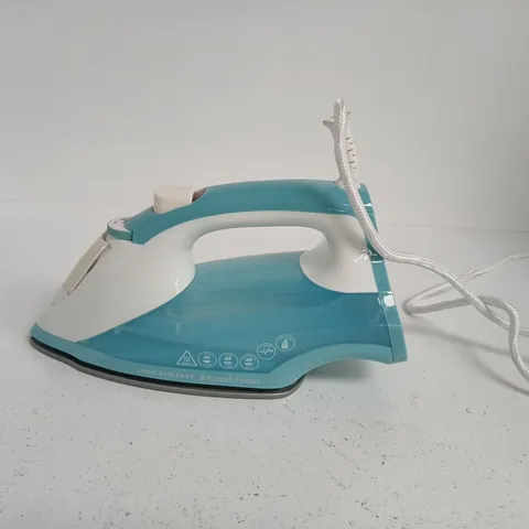 RUSSELL HOBBS STEAM IRON – TURQUOISE, 220-240V, 1850–2200W (MODEL 26470)