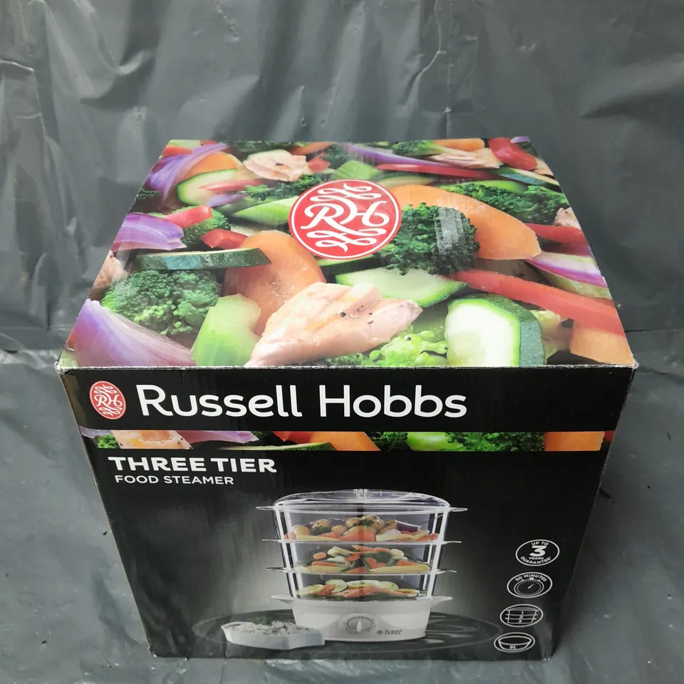 BOXED RUSSELL HOBBS THREE TIER STEAM HEATER