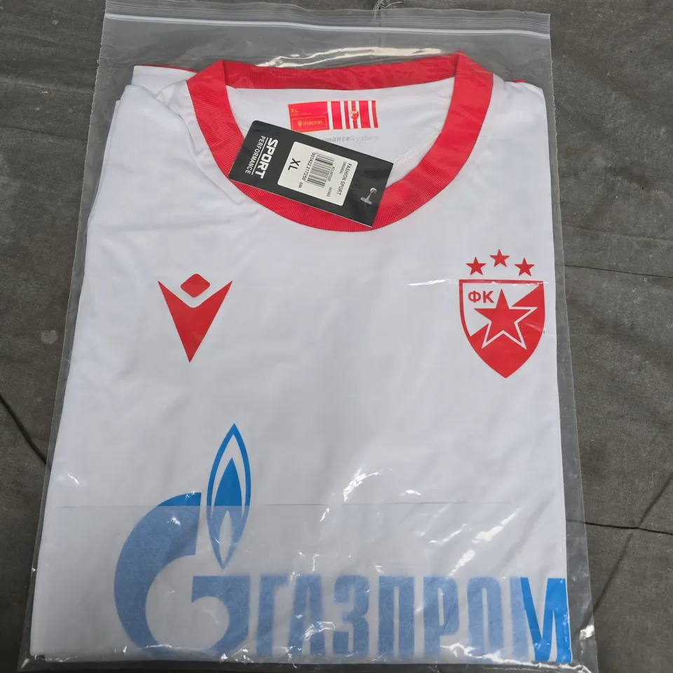 BAGGED MACRON FK CRVENA ZVEZDA JERSEY - XL