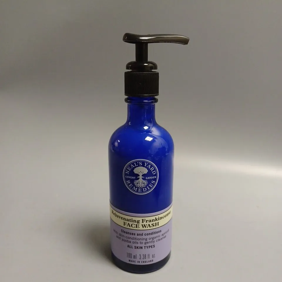 6 X NEAL'S YARD REMEDIES REJUVENATING FRANKINCENSE FACIAL WASH 100ML