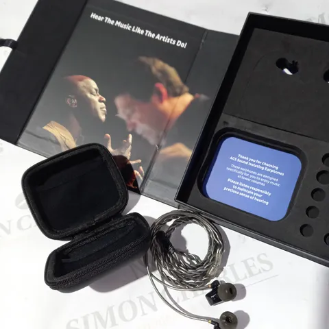 ACS NOISE CANCELLING WIRED EARPHONES