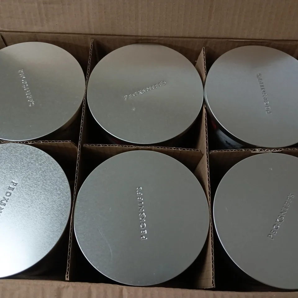 6 PECKSNIFF'S DAMASK ROSE & FREESIA CANDLES
