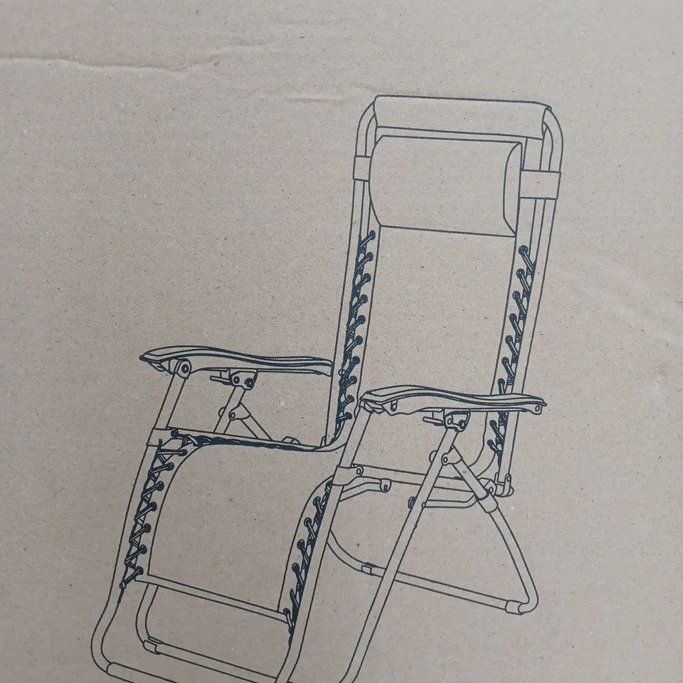 LUXURY RELAXER CHAIR BLACK (1 BOX)