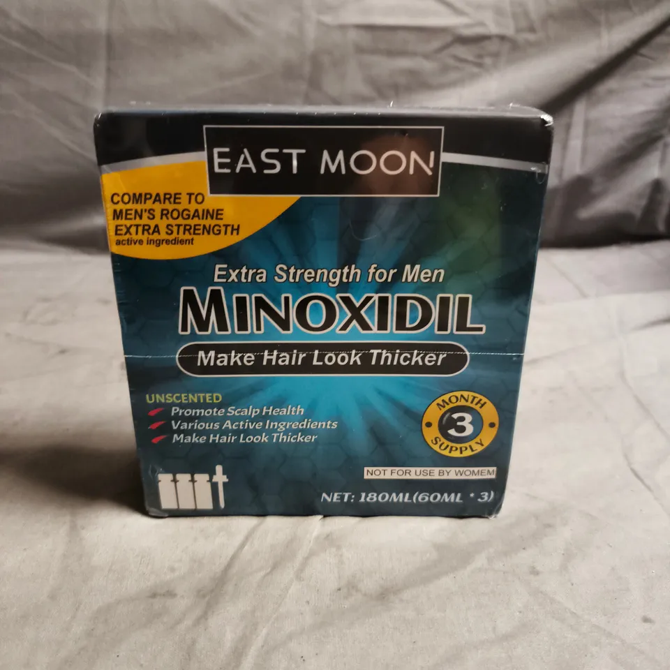 EAST MOON MINOXIDIL EXTRA STRENGTH FOR MEN – 180ML (3 X 60ML)