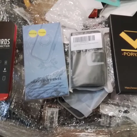 PALLET TO CONTAIN A LARGE QUANTITY OF PHONE CASES AND SCREEN PROTECTORS