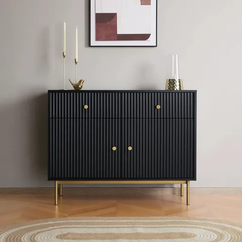 BOXED ADLENA 2 DOOR RECTANGULAR ACCENT CABINET 