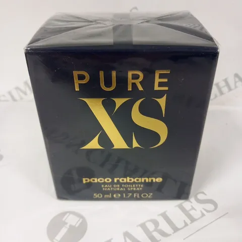 BOXED PACO RABANNE PURE XS EAU DE TOILETTE 50ML