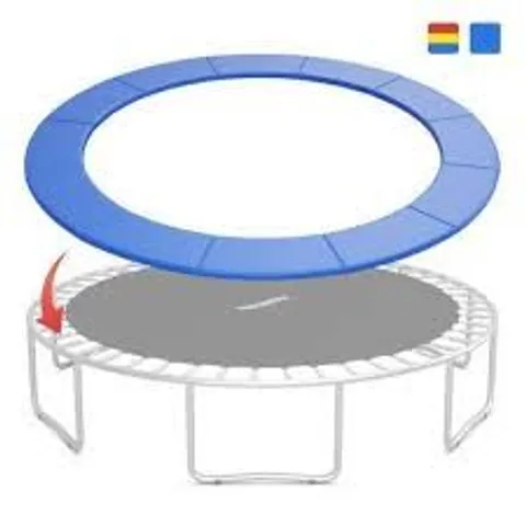 BOXED COSTWAY 14FT BLUE TRAMPOLINE REPLACEMENT SAFETY PAD - NAVY