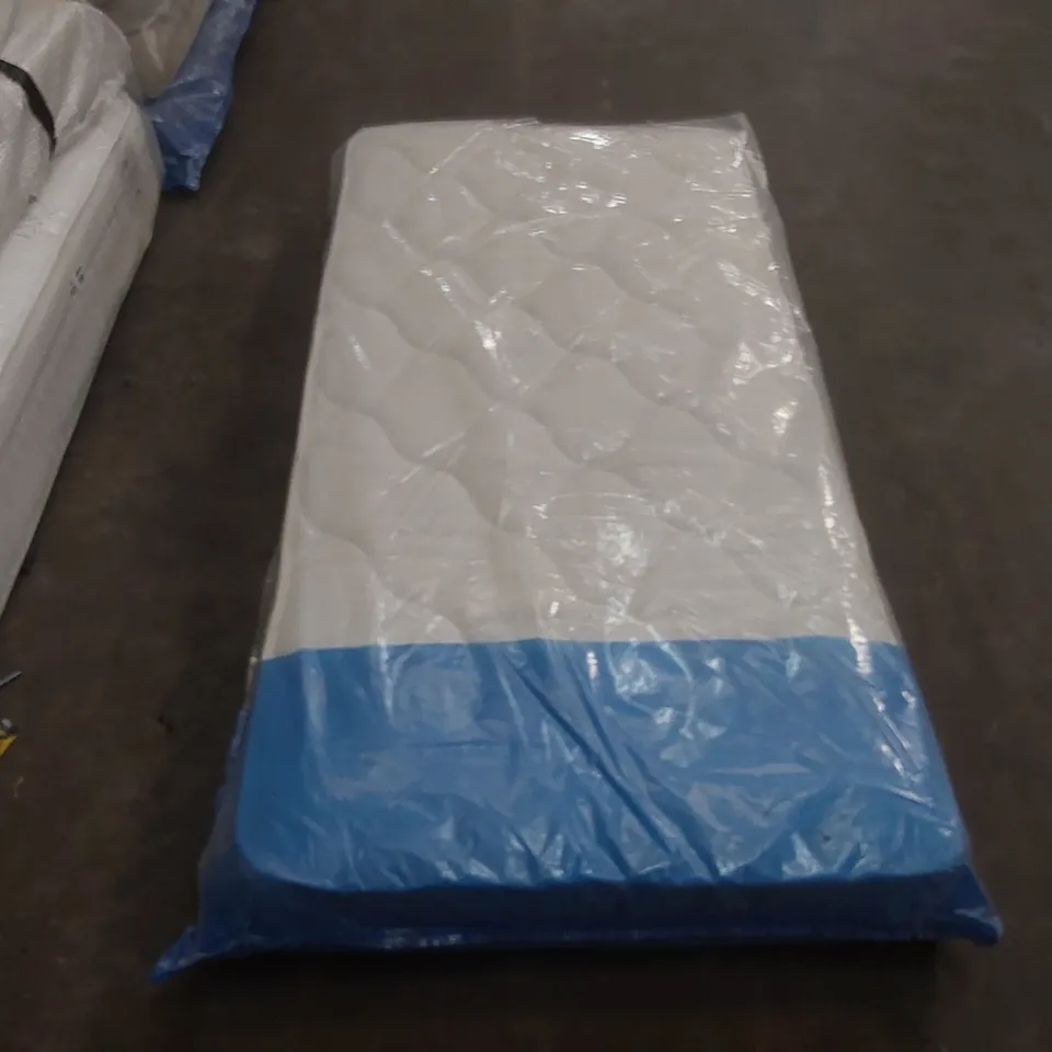 QUALITY BAGGED 3FT SINGLE AIRSPRUNG MEMORY FOAM BUNK MATTRESS RRP £259